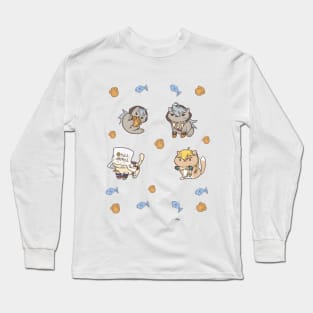 Genshin Cat set 1 Long Sleeve T-Shirt